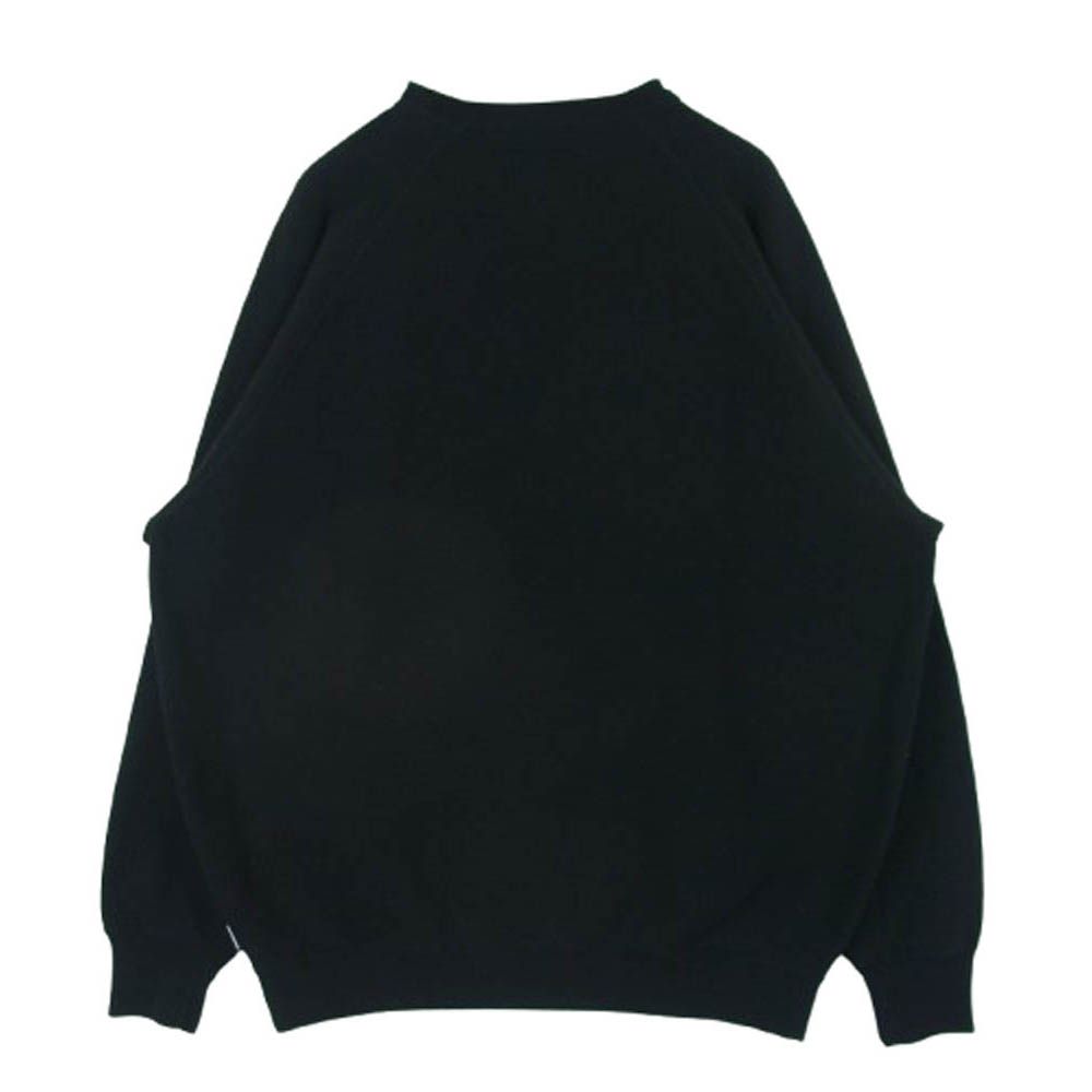 WTAPS ダブルタップス 24AW 242ATDT-CSM25 SIGN 03 SWEATER CTPL ASH