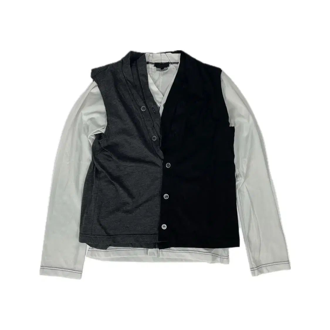 COMME des GARCONS コム デ ギャルソン レイヤード カーディガン
