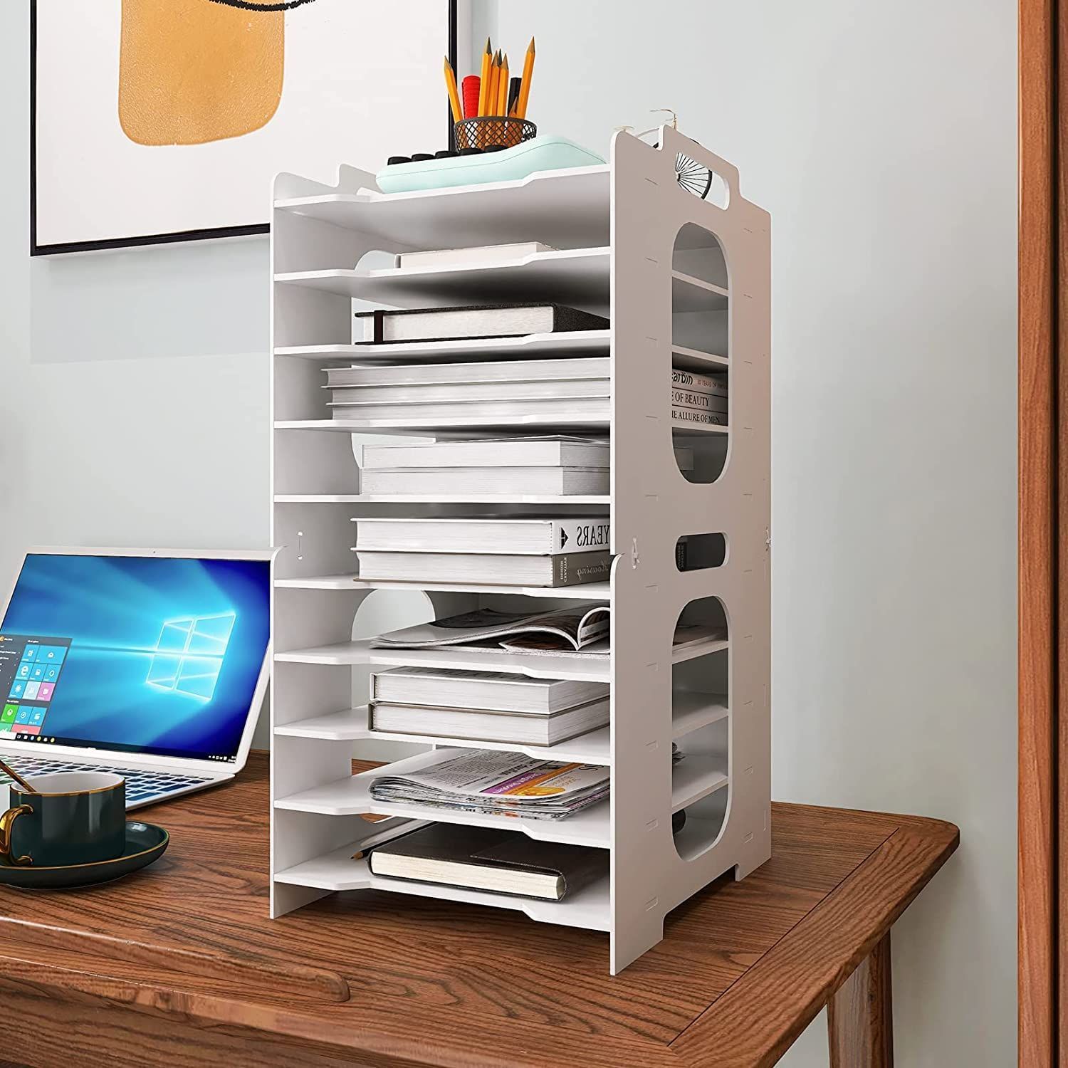 レターケース 書類棚 PUNCIA レターケース a4 縦型 書類ケース オフィス 事務用品 おしゃれ