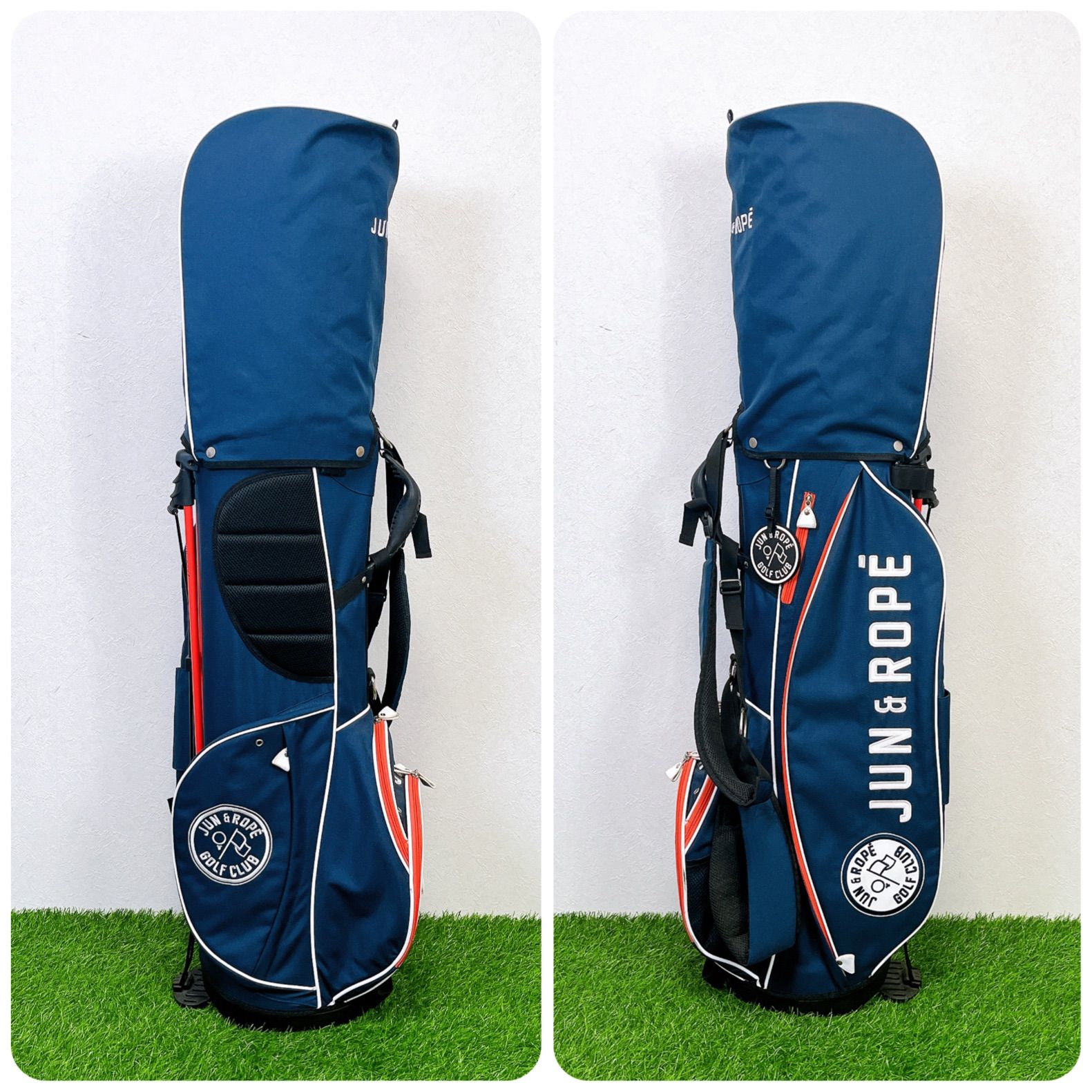 新品未使用 ジュンアンドロペ スタンドキャディバック JUN&ROPE