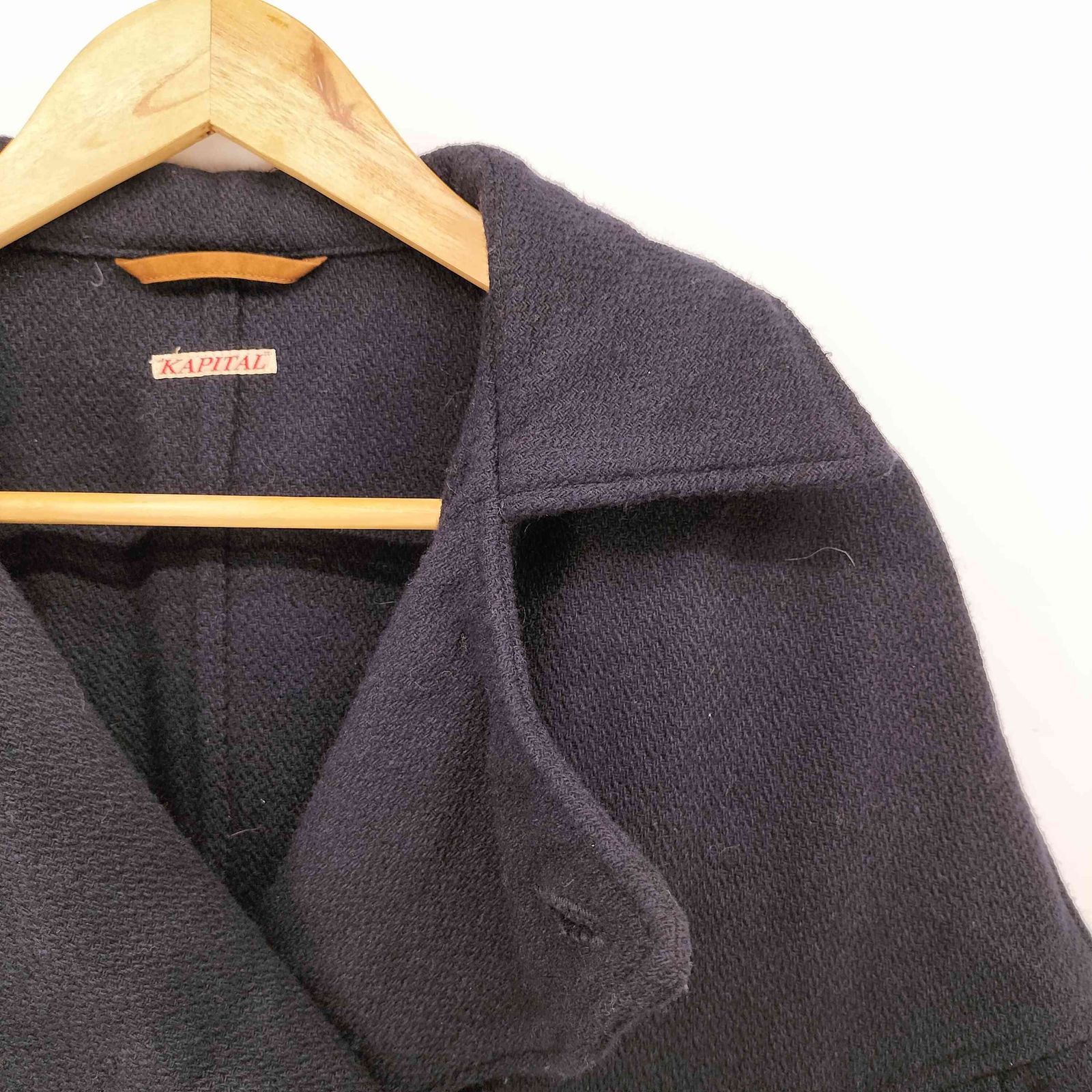 kapital キャピタル wool Pコート　ジャケット　美品 楽天市場】kapital 中古（コート・ジャケット｜メンズ