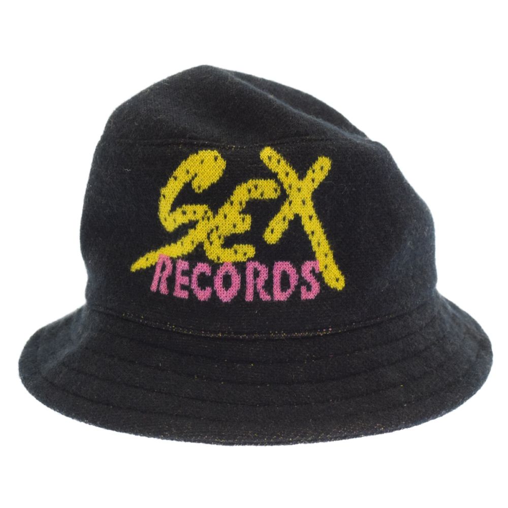 CHROME HEARTS クロムハーツ Sex Records Cashmere Bucket Hat SEXレコーズカシミヤバケットハット