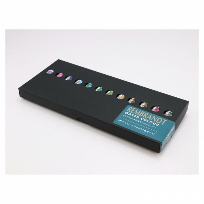 ターレンス レンブラント水彩絵具10ml グラニュレーション12色紙箱セット RWC10-G12 489303 WWW_IBETON_RU