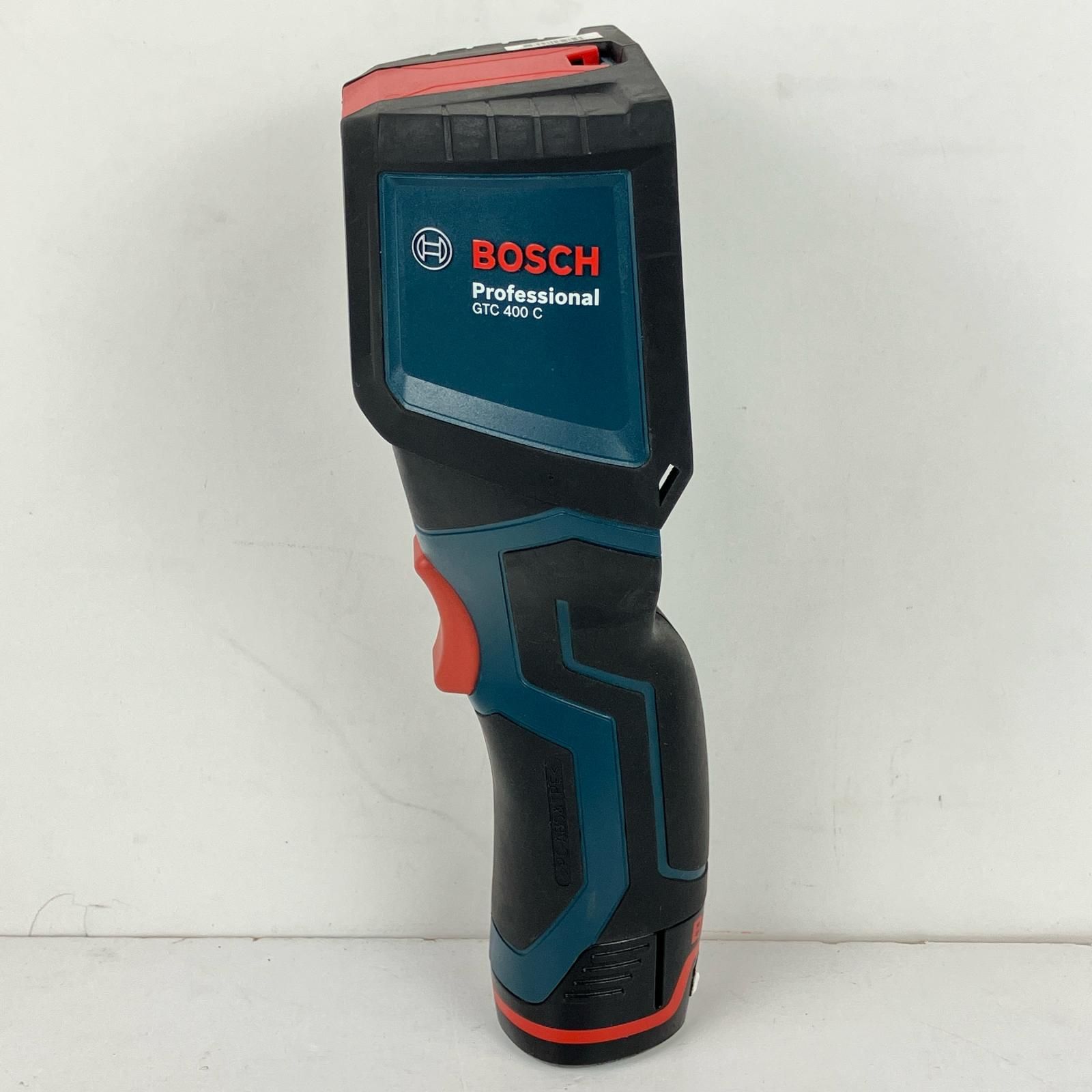 BOSCH - ЗЗBOSCH ボッシュ 10.8v/12v/単三電池×4 赤外線サーモグラフィー バッテリー×1 ケース付 ※充電器なし GTC400C ЗЗBOSCH ボッシュ 10.8v/12v/単三電池×4 赤外線サーモグラフィー