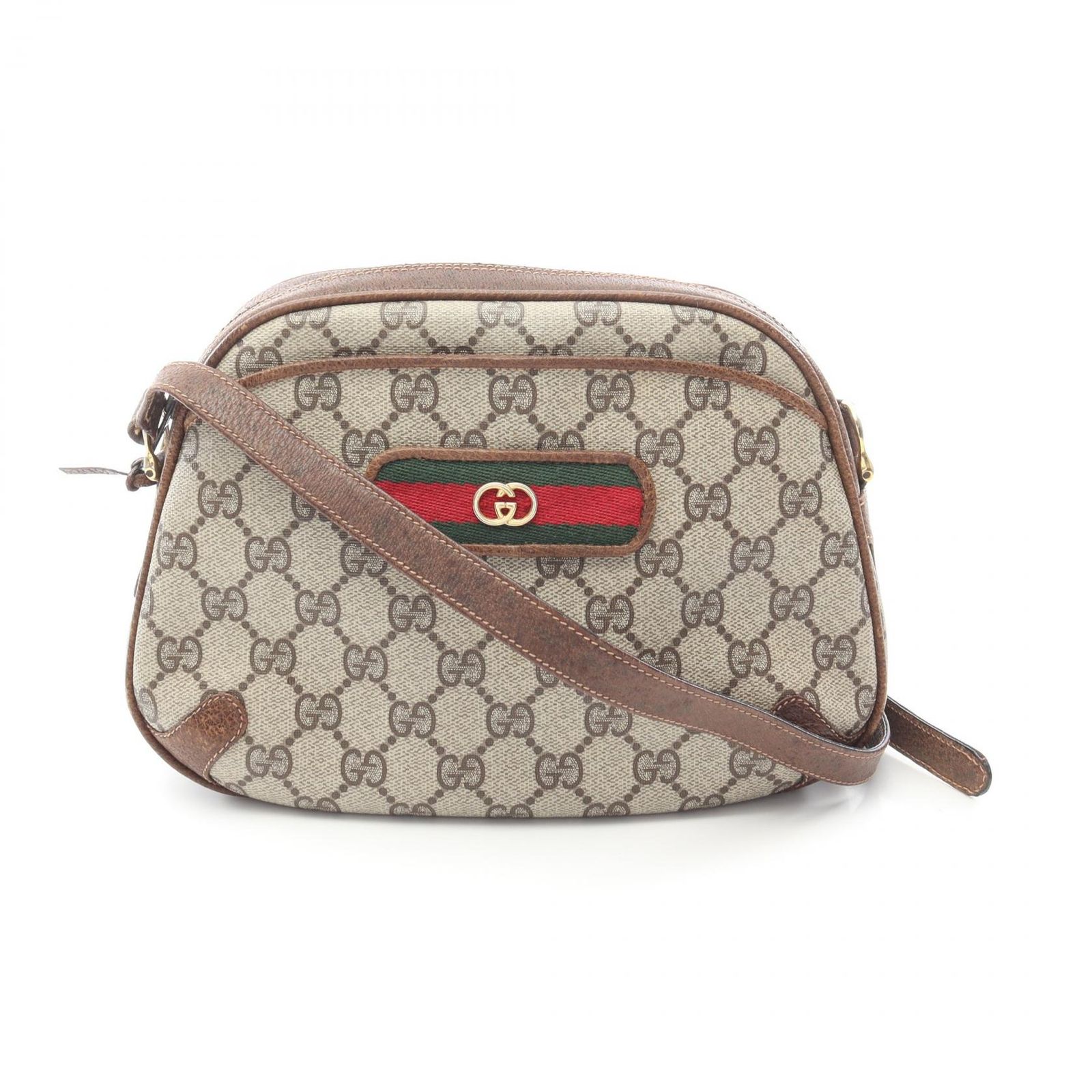 グッチ シェリーライン GGプラス ショルダーバッグ PVC グッチ GUCCI ショルダーバッグ オールドグッチ シェリーライン GG