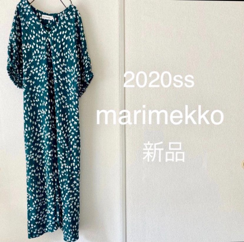 marimekko Intoilla Tuulahdus　マリメッコ　ワンピ　花 新品 marimekko Intoilla Tuulahdus ワンピース - メルカリ