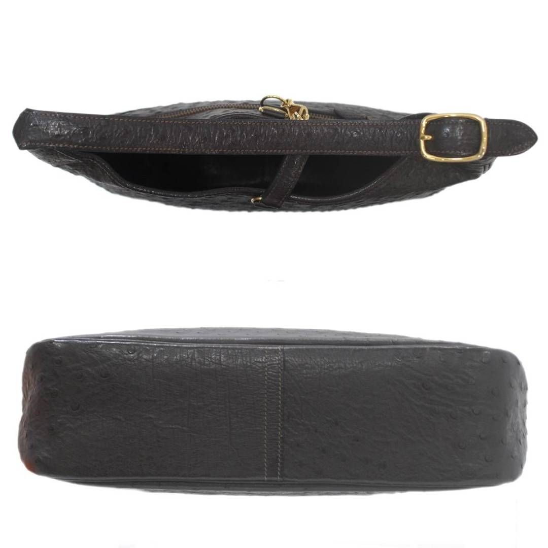 HERMES/エルメス トリム 31 セミオーダー オーストリッチ ダーク 