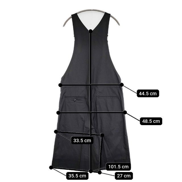 Scye Overall Shorts 定価61600円 1123-81068 オーバーオール ブラック  