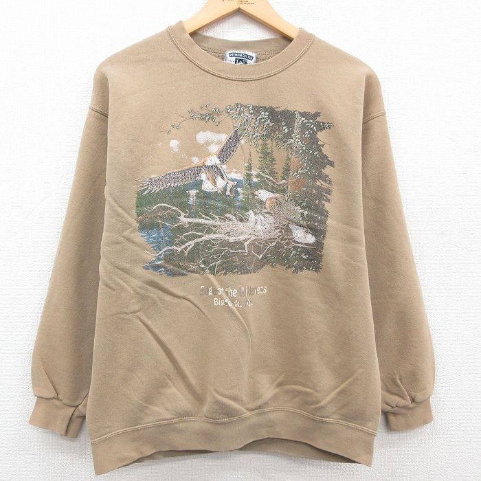 M/古着 リー Lee 長袖 スウェット メンズ 00s 鳥 クルーネック M/古着 リー Lee 長袖 スウェット メンズ 00s 鳥 クルーネック