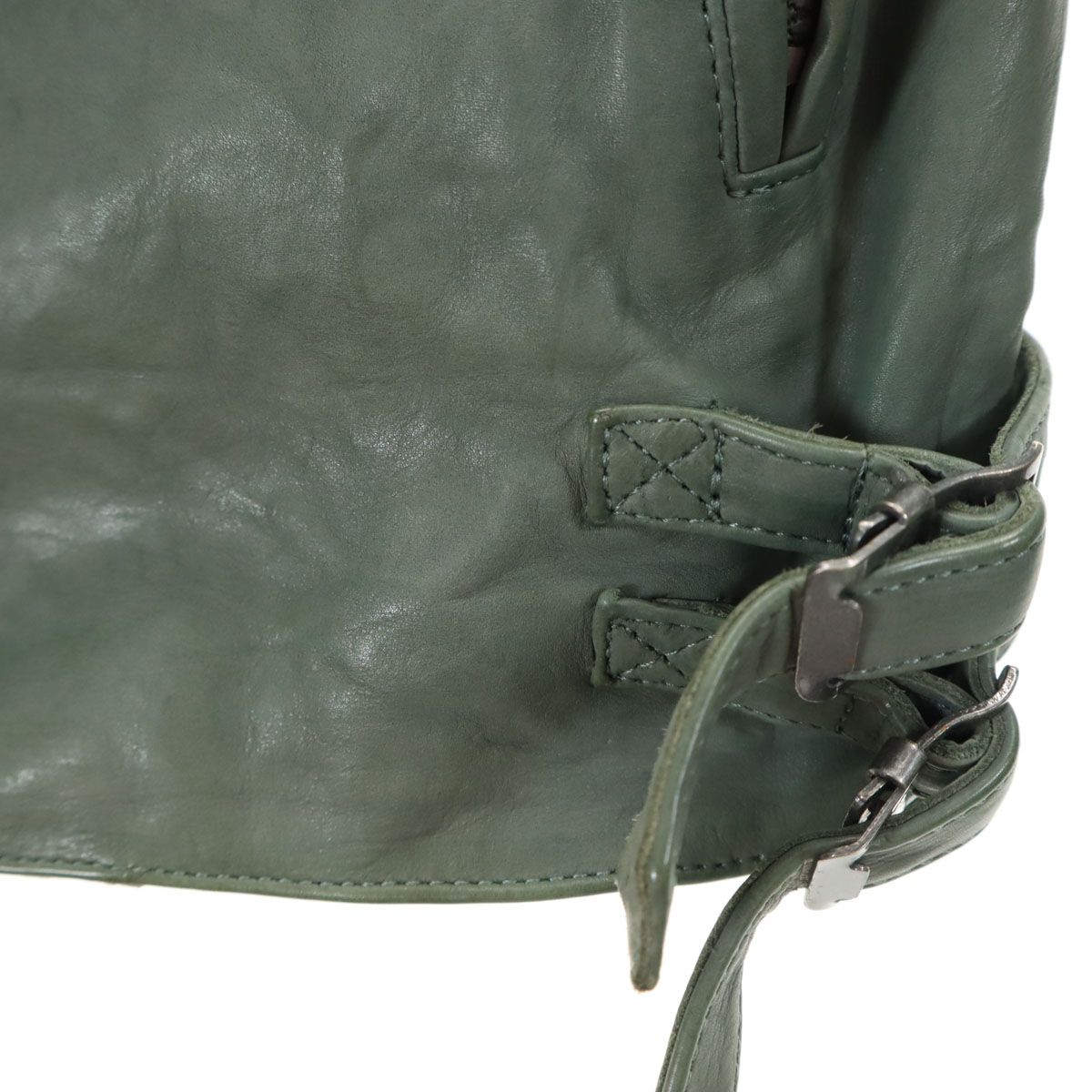 ATTACHMENT アタッチメント 日本製 牛革レザー ダブルライダース