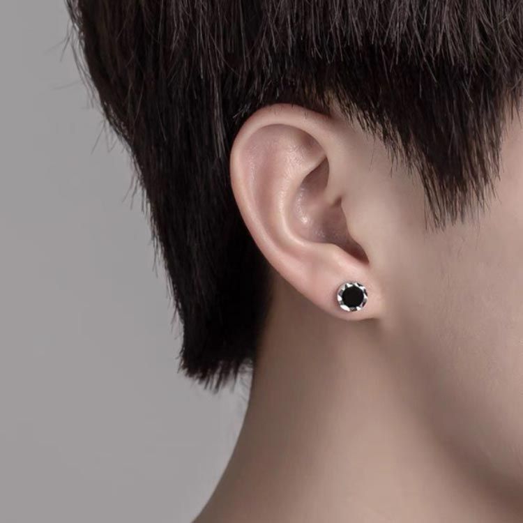 A&G スタッドピアス2個セット　シルバー925 ピアス メンズ 両耳 2個セット シルバーピアス シルバー925 丸