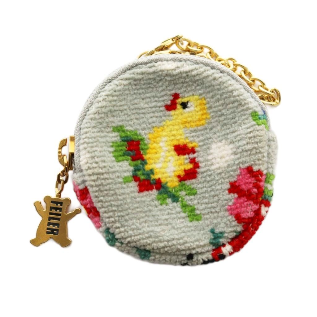 フェイラー FEILER チャームポーチ ハイジドット マルチカラー