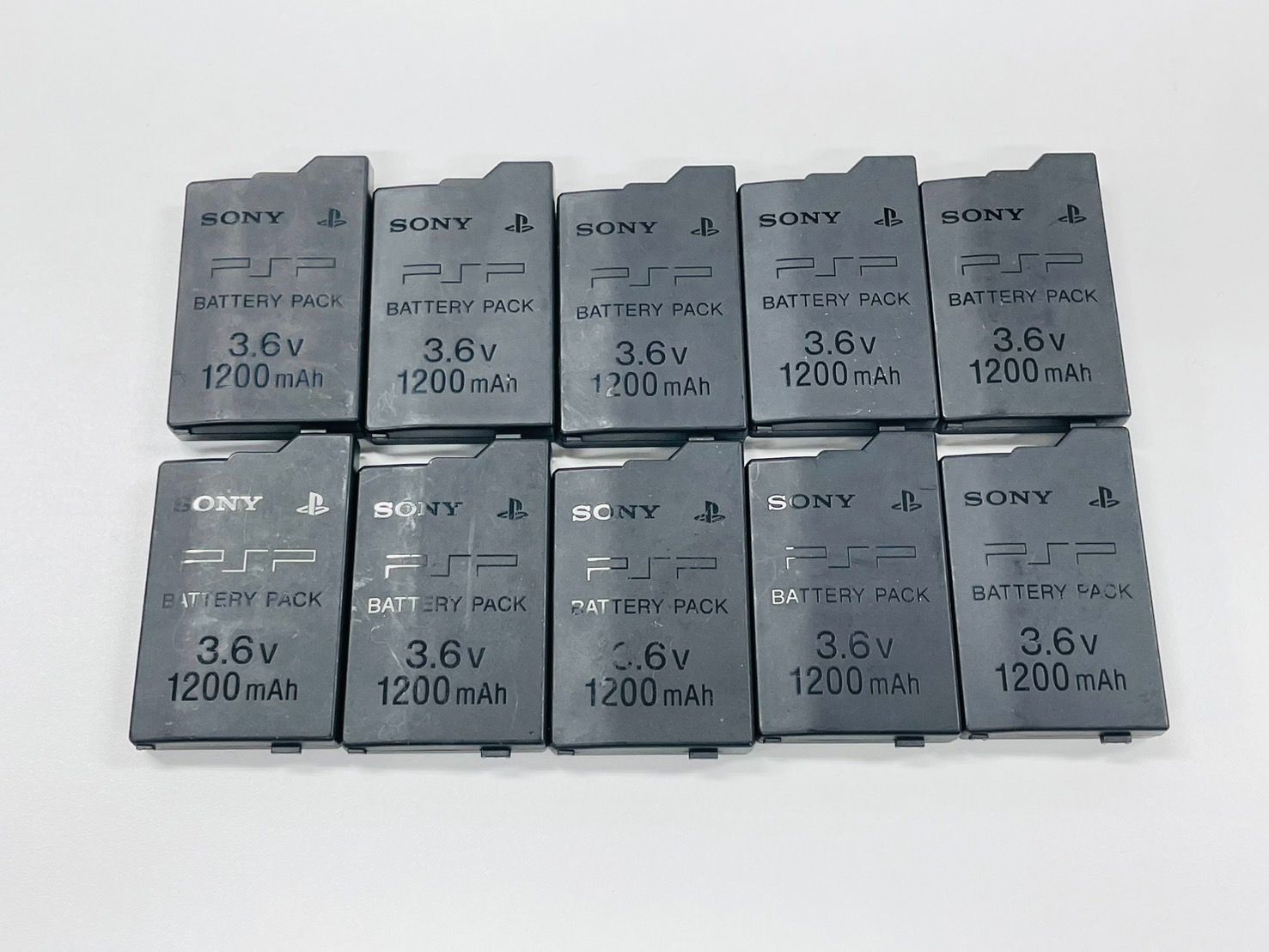 PSP 3000 バッテリーパック 10個セット 動作 済み MS-126