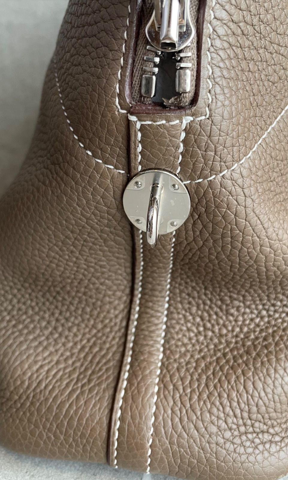 【セール】 HERMES エルメス ボリード31　エトゥープ　シルバー金具 楽天市場】エルメス ボリード31 エトープ エトゥープ シルバー