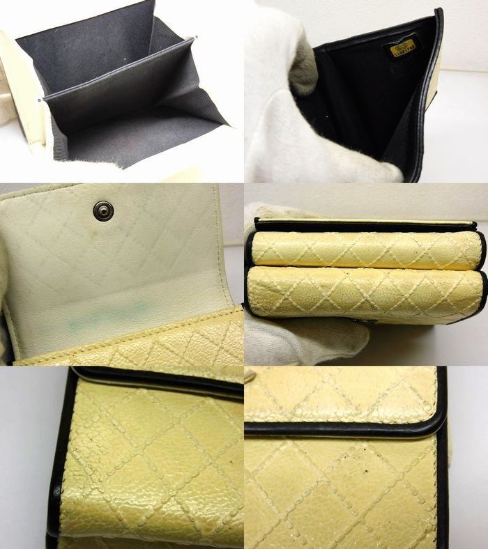 CHANEL(シャネル)　ビコローレ　Wホック　アイボリー CHANEL(シャネル) ビコローレ Wホック アイボリー CHANEL