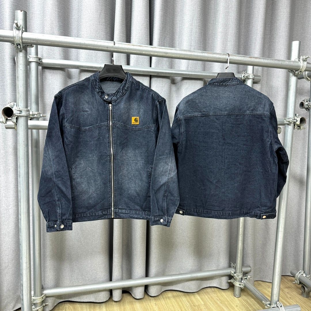 スタンドアップデニムジャケット
