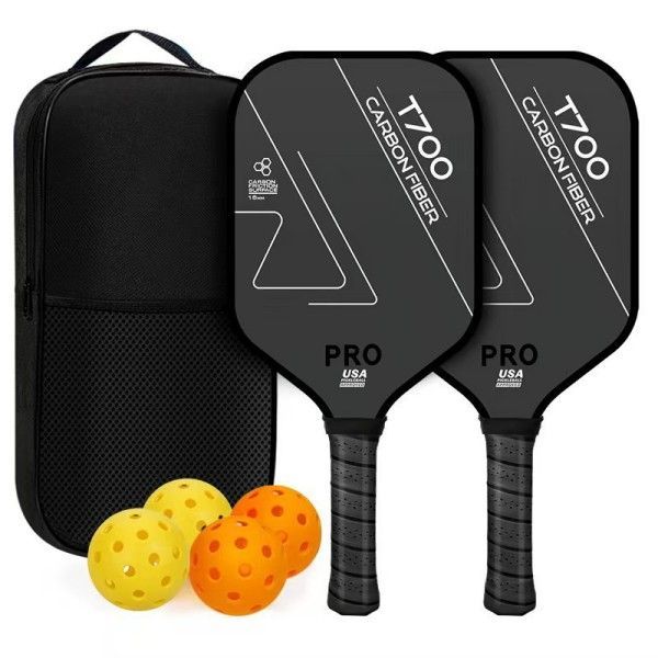 2個セット ピックルボール パドル HTPICK T700生カーボンファイバー 2個セットピックルボール パドル T700生カーボンファイバー 16mm