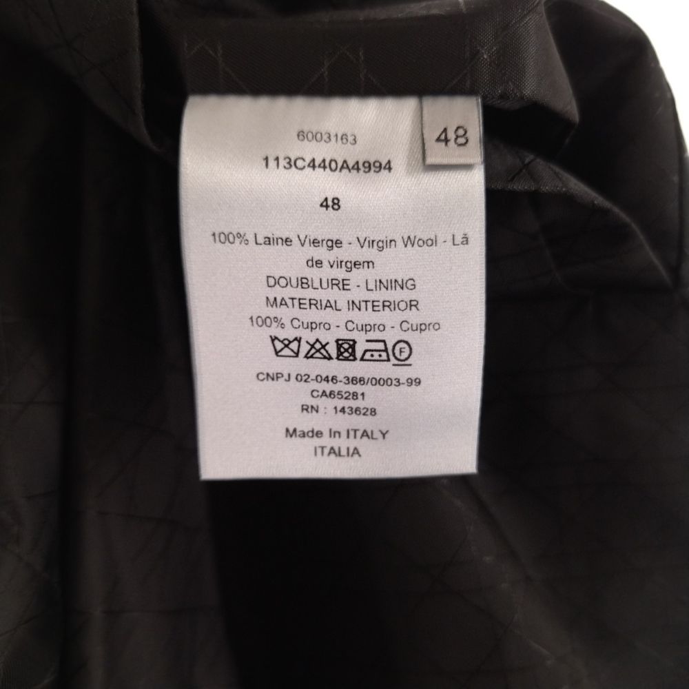 DIOR (ディオール) CD icon Zip Jacket CDアイコンウールジップアップ