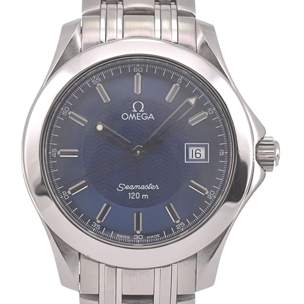 オメガ OMEGA 2511.81 シーマスター 120M デイト クォーツ メンズ H 139731