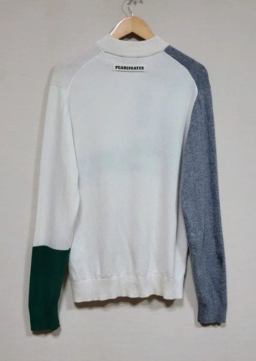 PEARLY GATES パーリーゲイツ メンズ ブロック レタリング ジャカード モルガネック セーター LLC-HASEGAWATOSO_COM