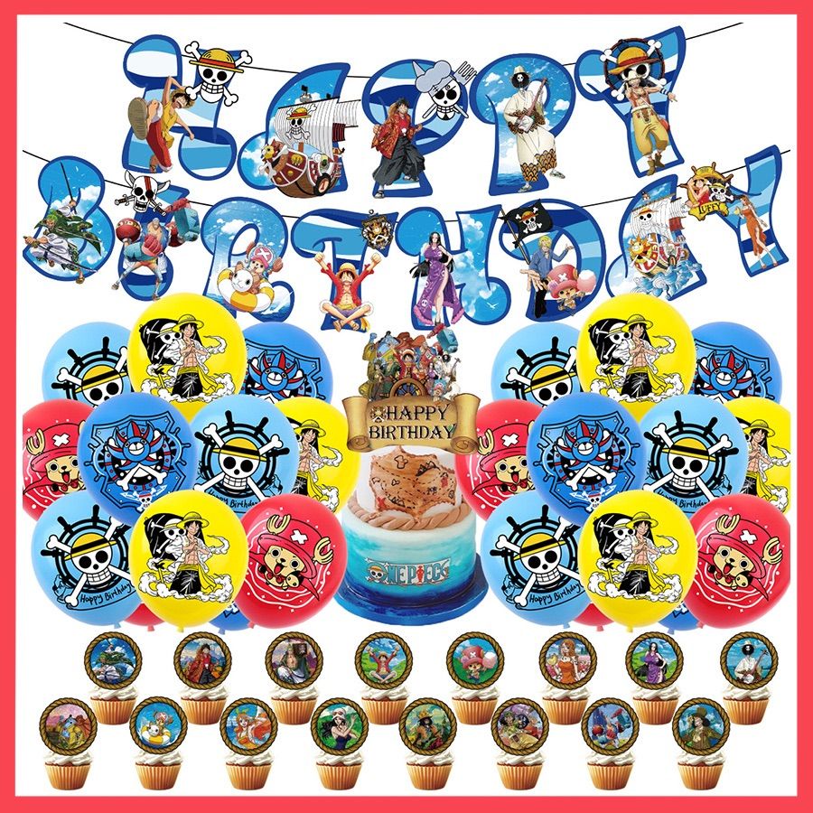 超豪華 68 ワンピース ルフィ 風船 バルーン パーティー 誕生日 飾り付け パーティー誕生日 結婚式 パーティー 記念日 誕生日 二次会 子供会