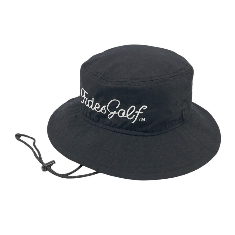FIDES GOLF × NEW ERAバケハ 黒