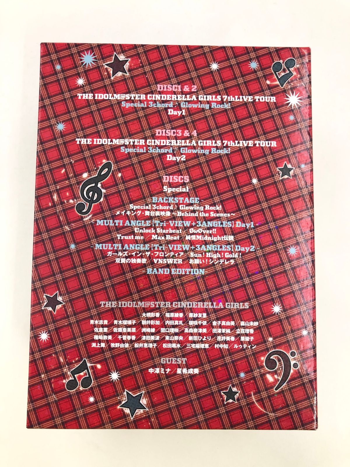 デレマス7th Glowing Rock Blu-ray＆CD デレマス7th Glowing Rock Blu