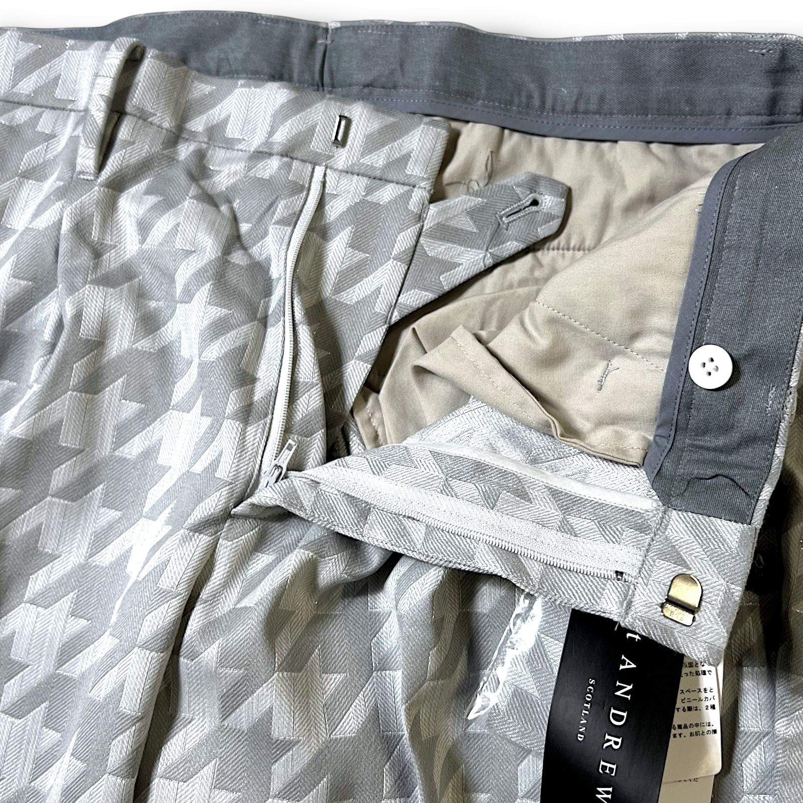 新品 St ANDREWS セントアンドリュース 定価3.9万 吸汗速乾 リンクス