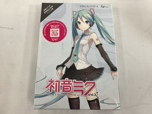 クリプトン 初音ミク V4X VOCALOID4 ENGLISH バンドル版 未開封 ソフトウェア 未使用 N8405362 - メルカリ