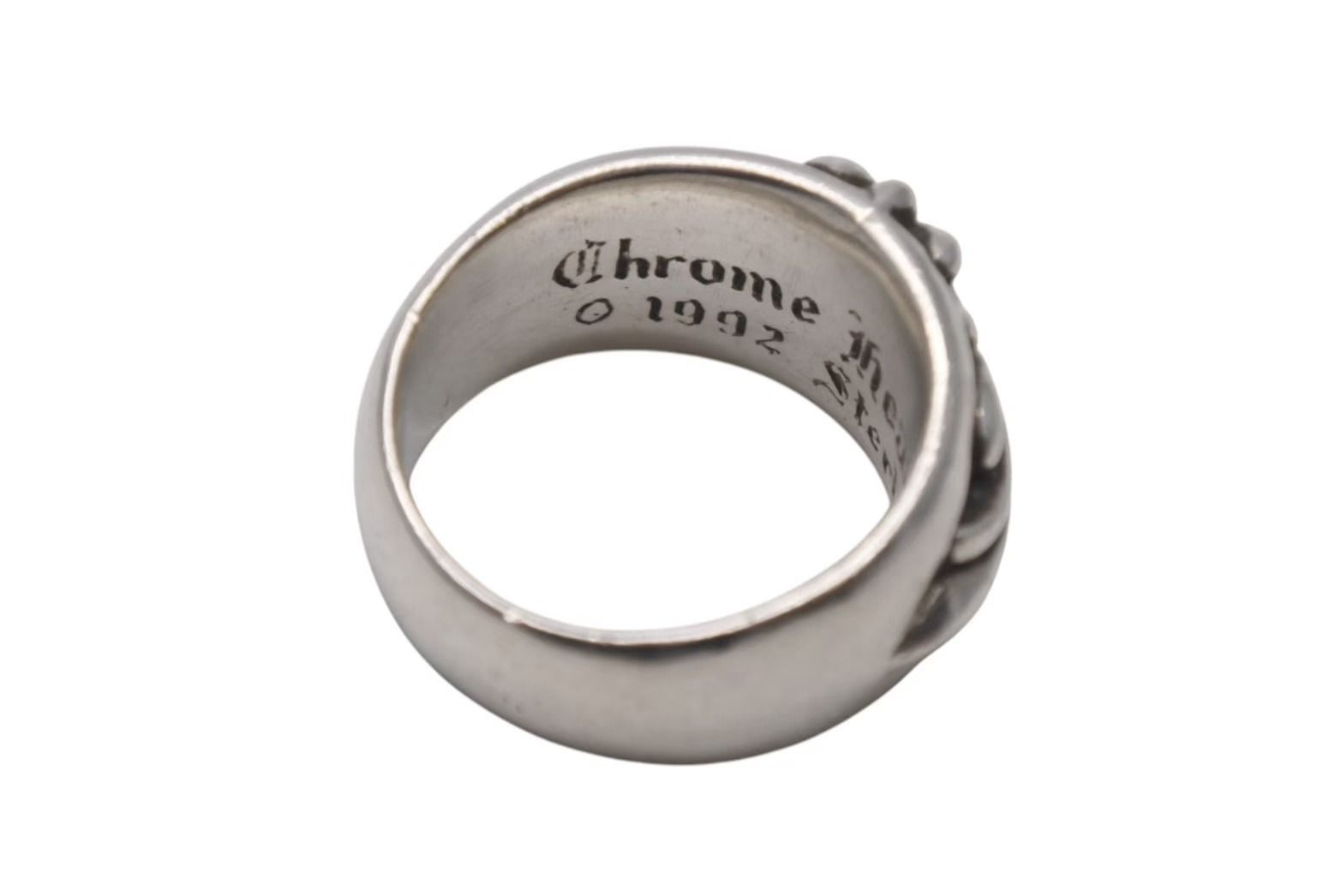 CHROME HEARTS クロムハーツ フローラルクロス リング 指輪 サイズ18号