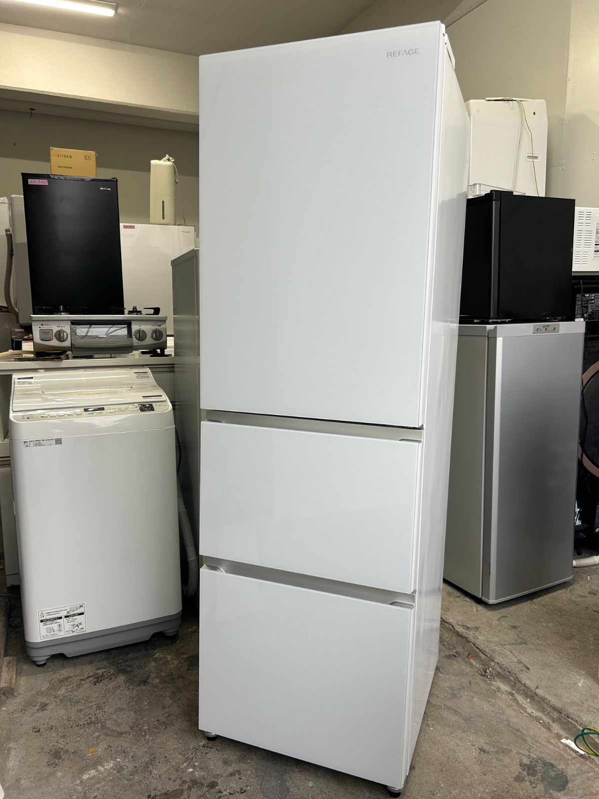 ノンフロン冷凍冷蔵庫 2024 年製 ♢アイリスオーヤマ ノンフロン冷凍