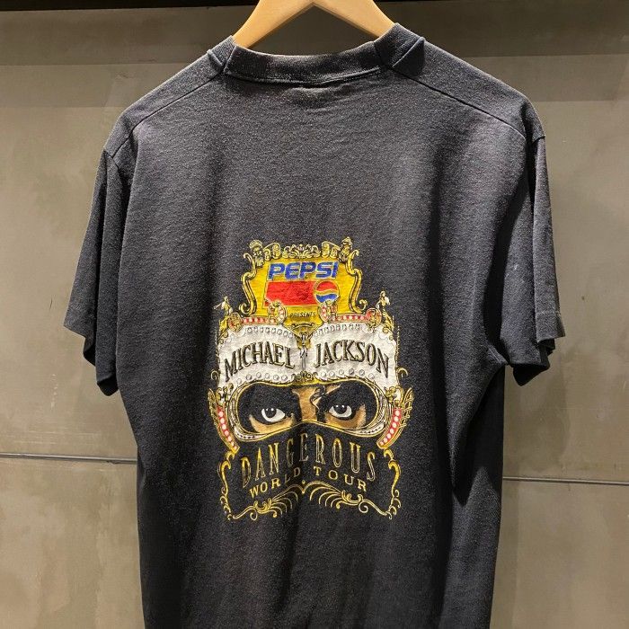 90年代 マイケル・ジャクソン バンドTシャツ メンズL - cave 古着屋