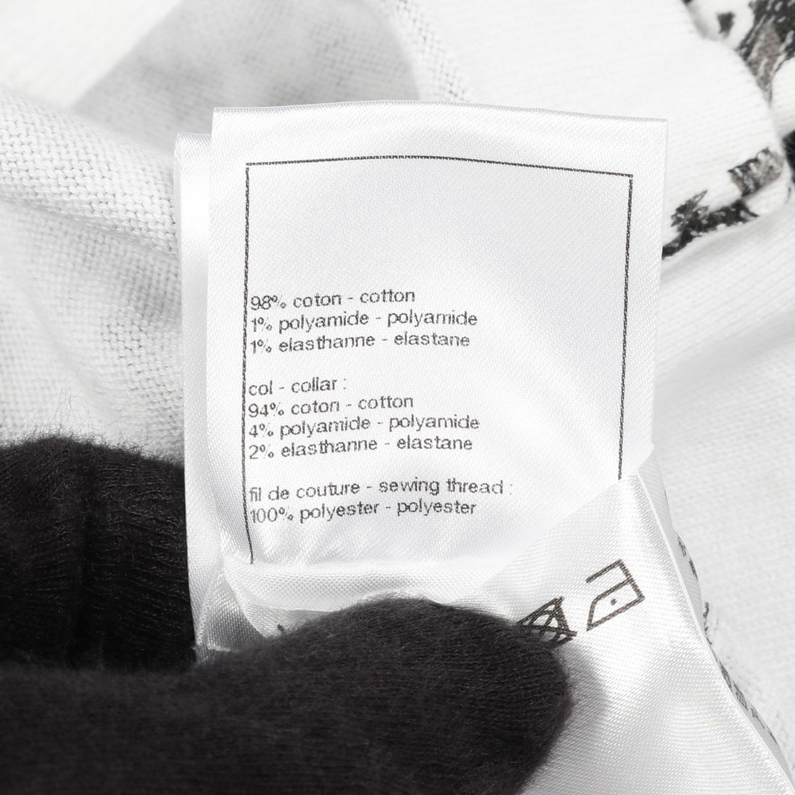 シャネル CHANEL カットソー ココマーク P77924 グレー コットン