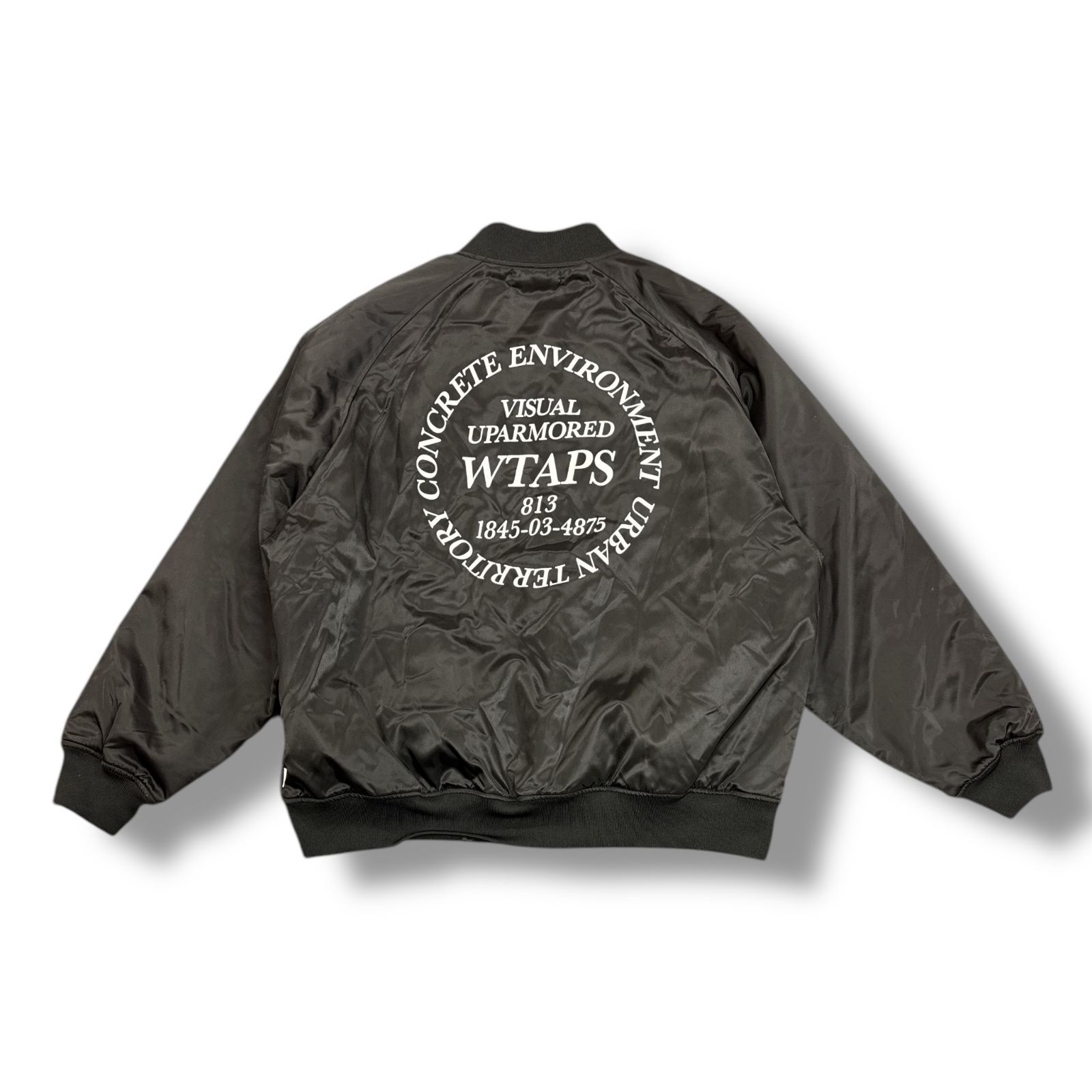 WTAPSサイズ:1 TEAM JACKET チームジャケット スタジャン 参考上代50600円 WTAPS 24AW TEAM JACKET NYLON. TWILL チーム