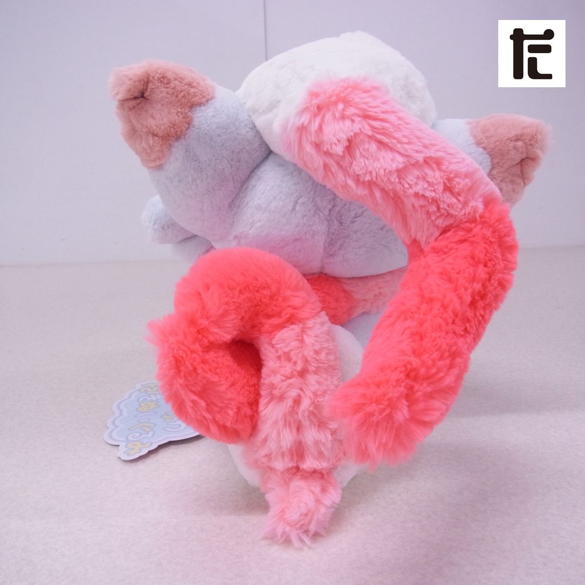 ポケモンセンター ふわふわ抱きぬいぐるみ ヒスイゾロア 紙タグ