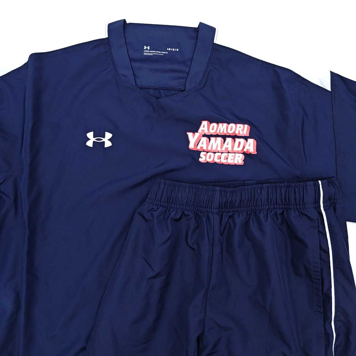 Under Armour 青森山田サッカー部 ピステセット　MD ショーツ未使用 Under Armour 青森山田サッカー部 ピステセット MD ショーツ未使用