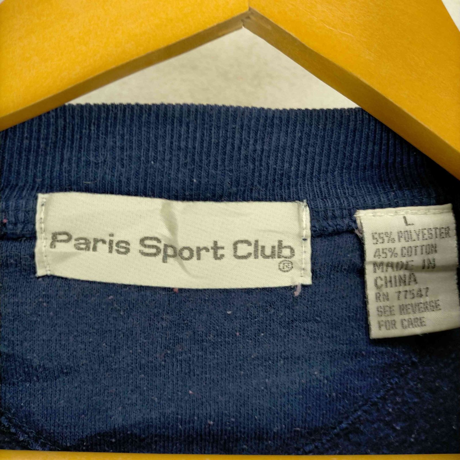 パリス スポーツ クラブ paris sport club ロゴプリント