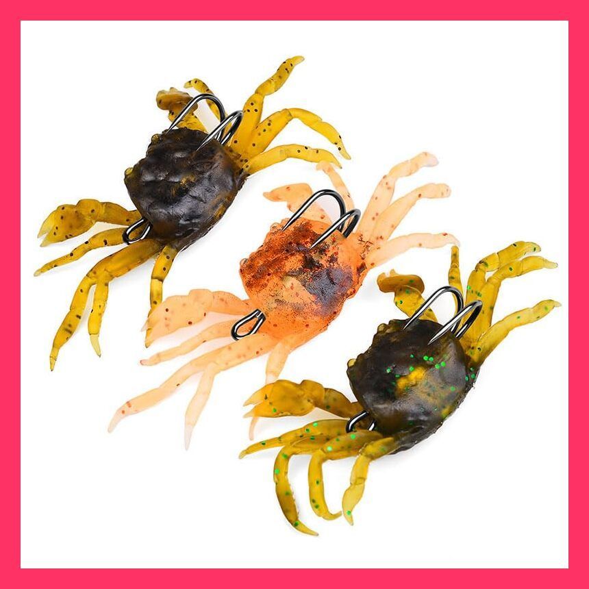 カニワーム　ソフトカニベイト10点セット（1袋）×１０（10袋）　新品 カニワーム ソフトカニベイト10点セット（1袋）×10（10袋） 新品