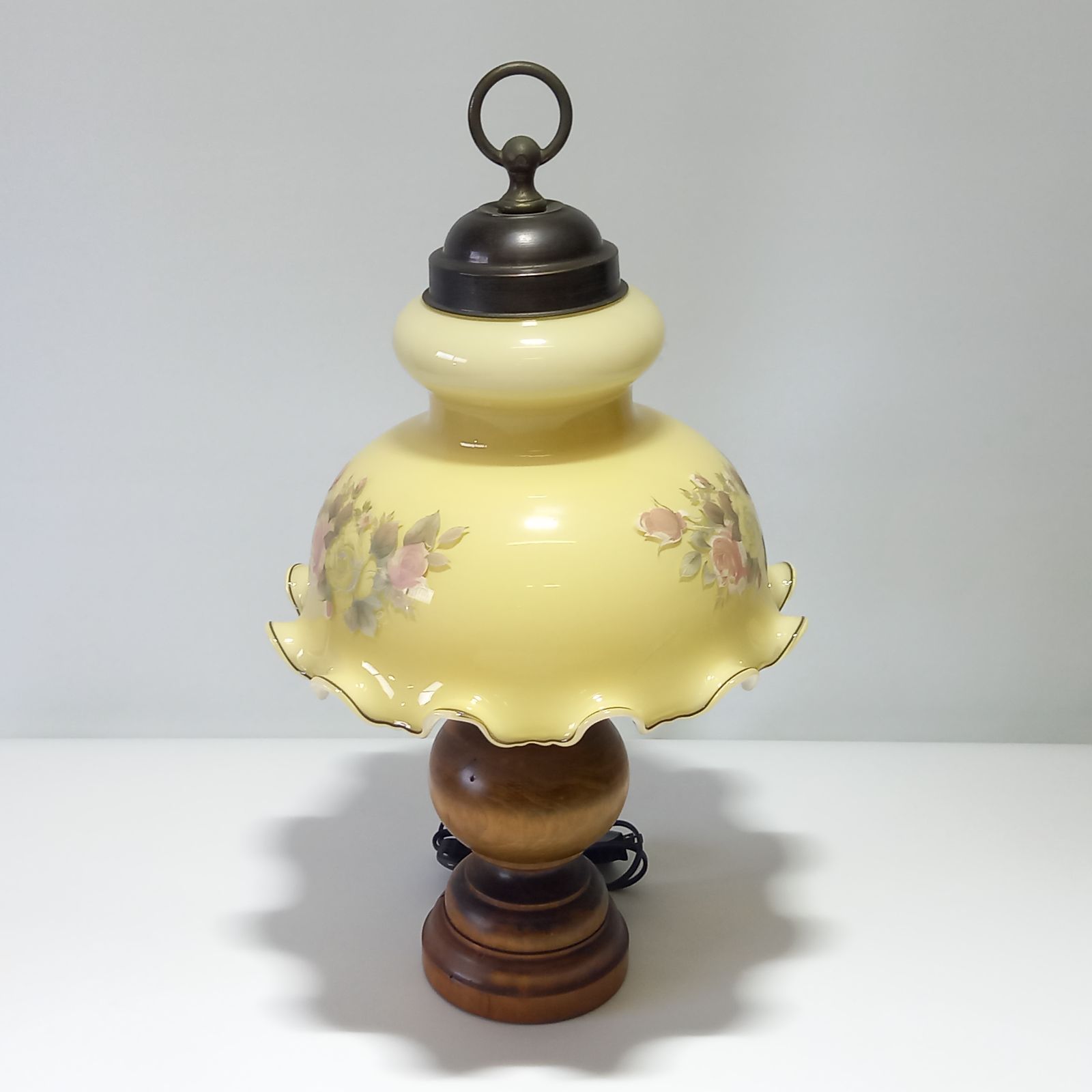 GM63 大正 ロマン 照明 器具 乳白ガラス ランプ シェード ミルク/M3