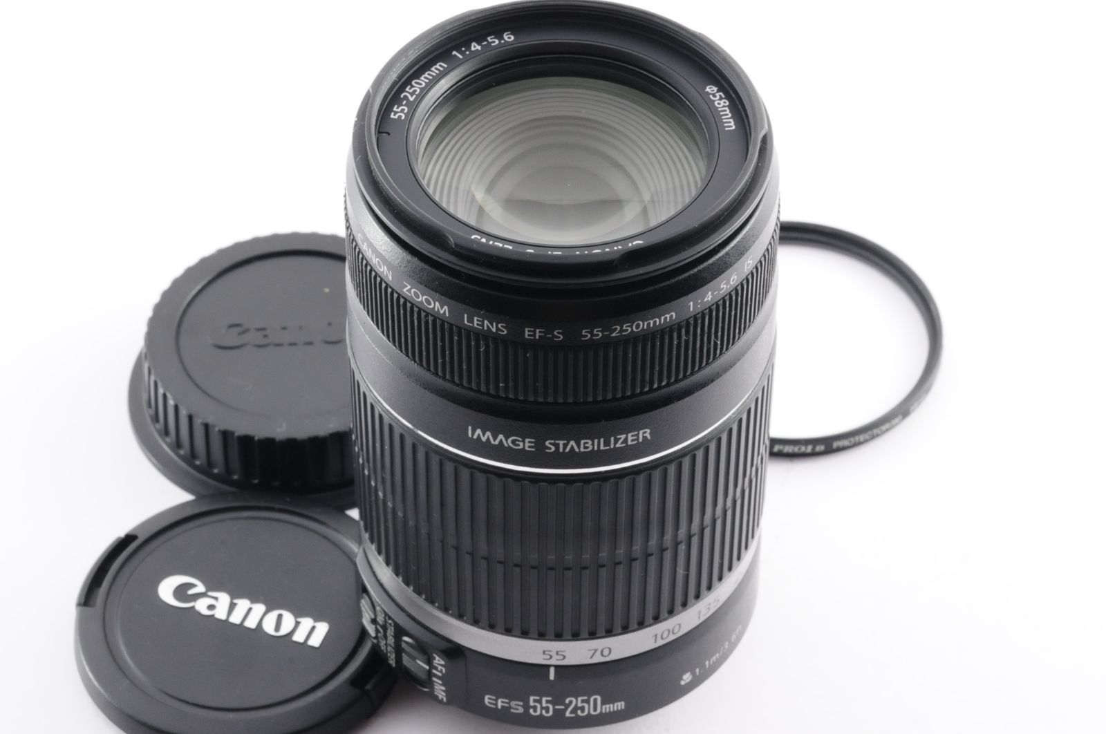 キャノン CANON ZOOM LENS EF-S 55-250mm F4-5.6 1:4-5.6 IS AF オート 