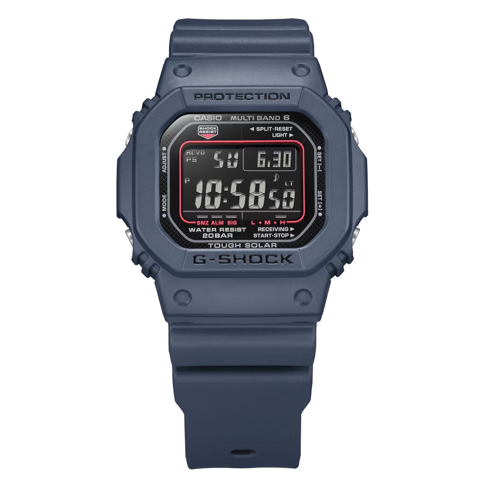 【即納】国内正規品 CASIO カシオ G-SHOCK Gショック タフソーラー 世界6局電波受信 マルチバンド6 GW-M5610U-2JF ブルー 腕時計 メンズ