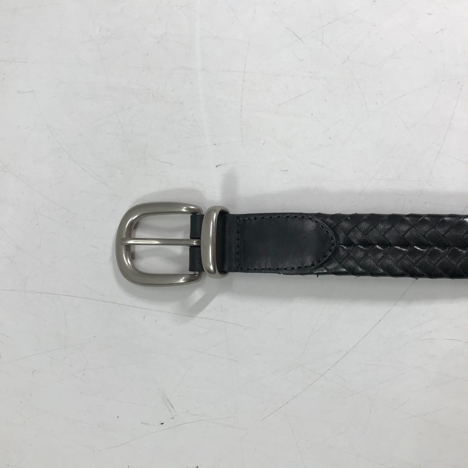美品 coach コーチ ベルト 黒 メンズ 小物 シルバー 金具 25h菊