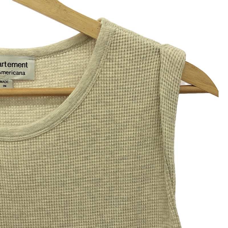 アパルトモン アメリカーナ Thermal N/S TOP サーマルタンクトップ L'Appartement / アパルトモン | Americana Thermal N/S Top