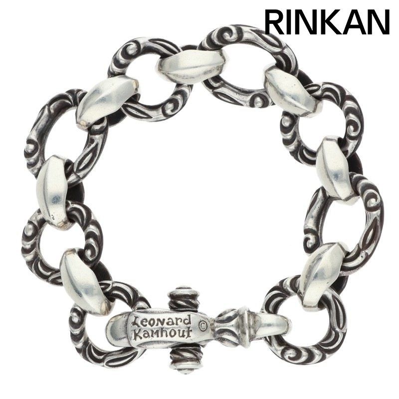 レナードカムホート クレーン シルバーブレスレット メンズ - メルカリ