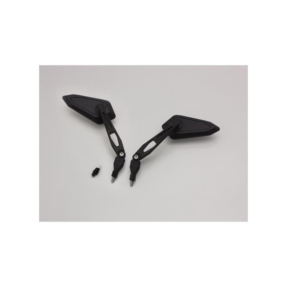 ハリケーン アジャストミラー TYPE1 ブラック 左右1SET 取付ネジ M8正X2/M8逆X1 HA6217-02