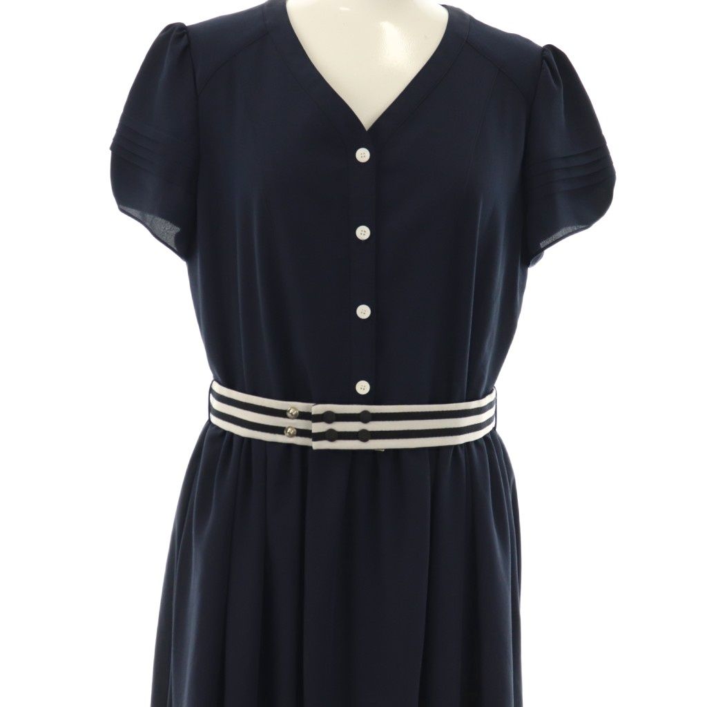 ボーダーズ　ネイビーワンピース ボーダーズアットバルコニー BORDERS at BALCONY VOYAGE MAXI