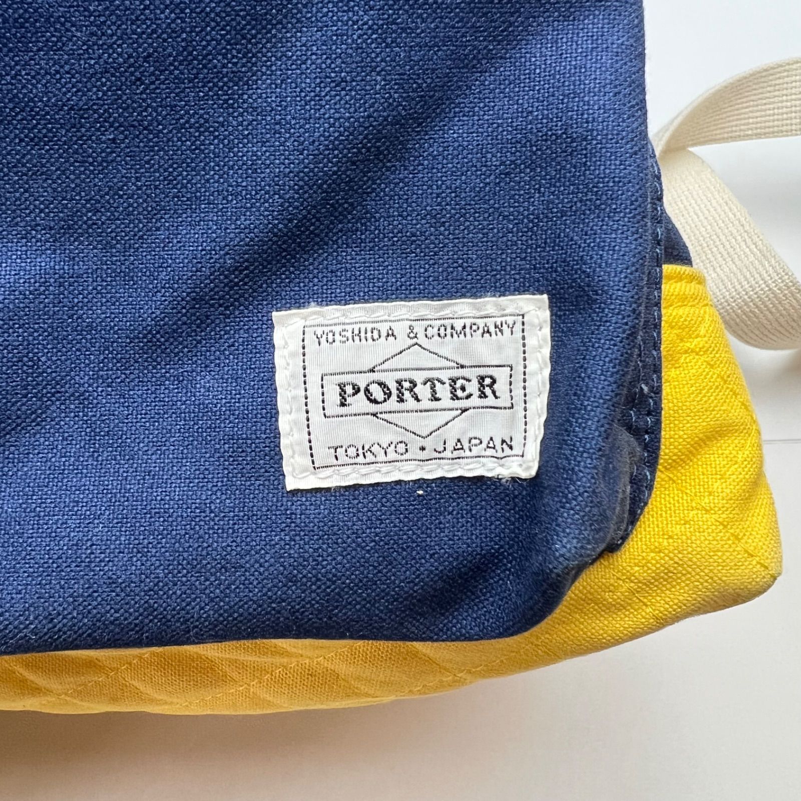 PORTER ESSENTIAL DESIGNS collaboration backpack navy ポーター 
