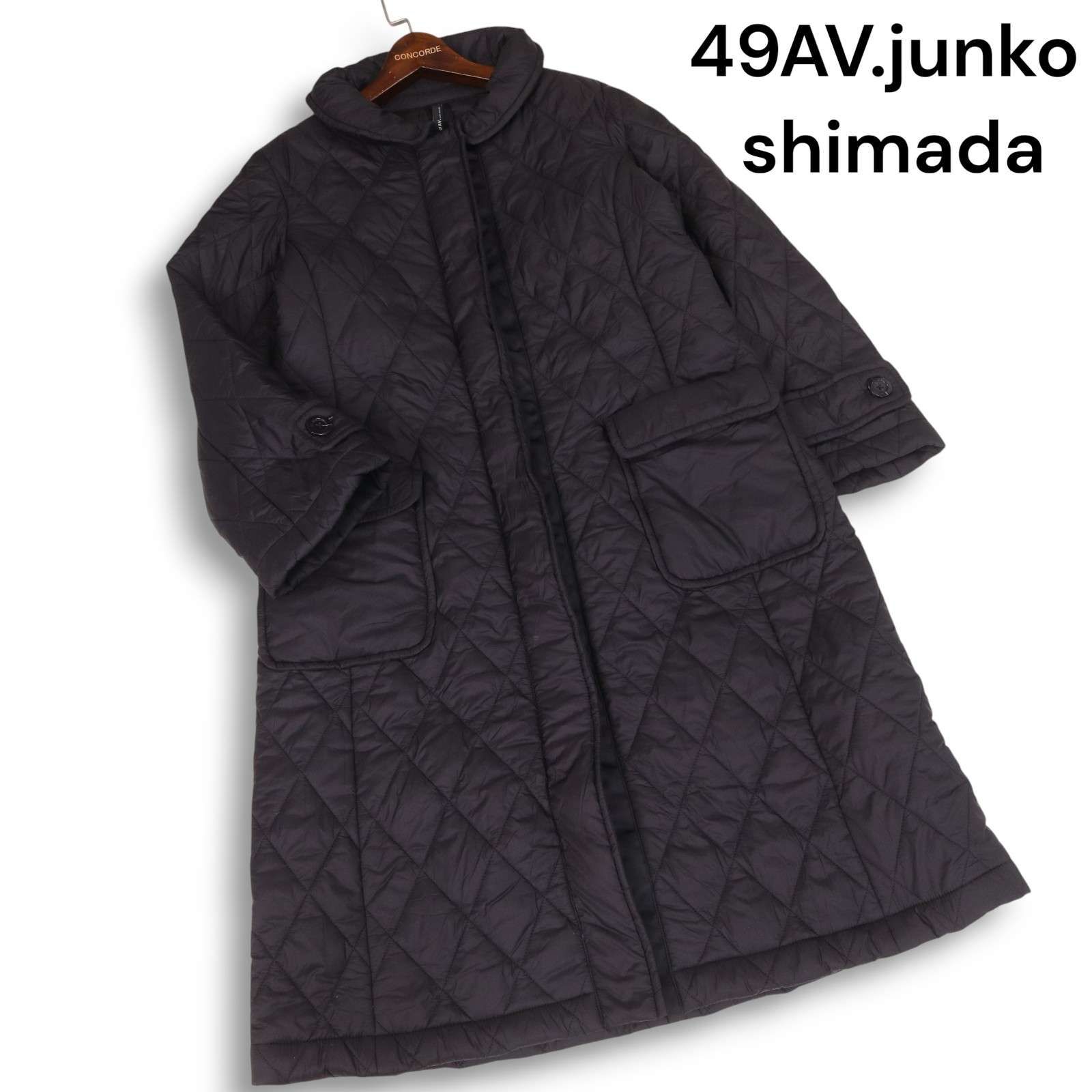 美品】49AV.junko shimada ジュンコシマダ 秋冬☆ 中綿 キルティング 