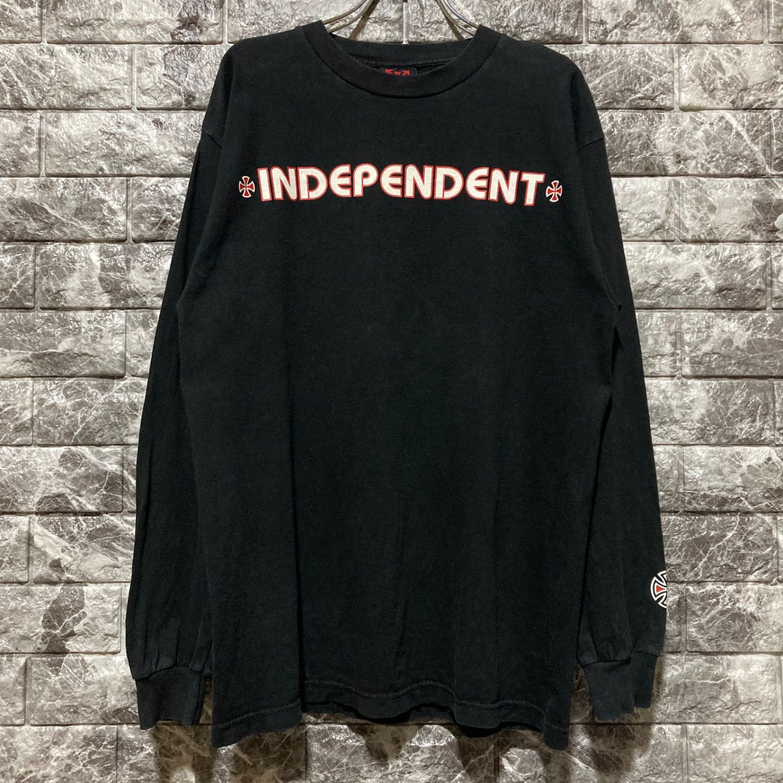 INDEPENDENT ロンT インディペンデント スケーター BLACK a9 インディ 