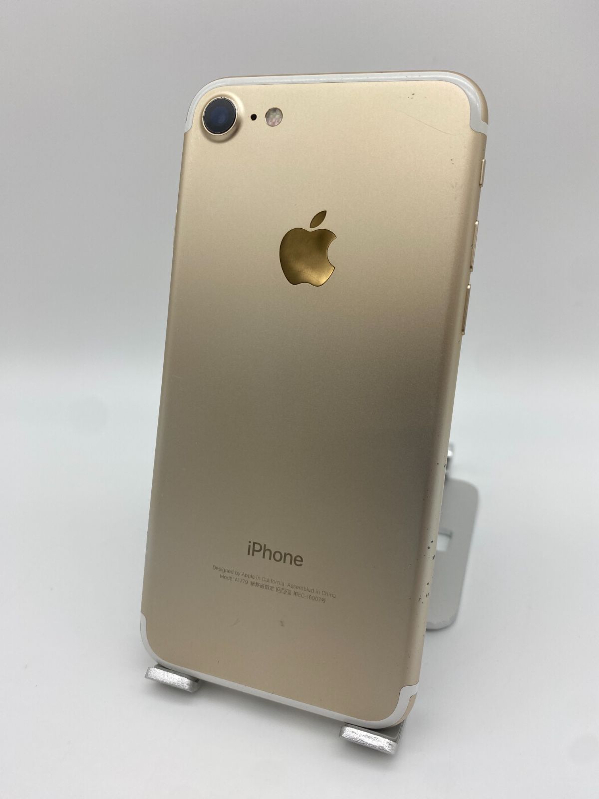 iPhone7 128GB ゴールド/シムフリー/大容量2300mAh 新品バッテリー100 